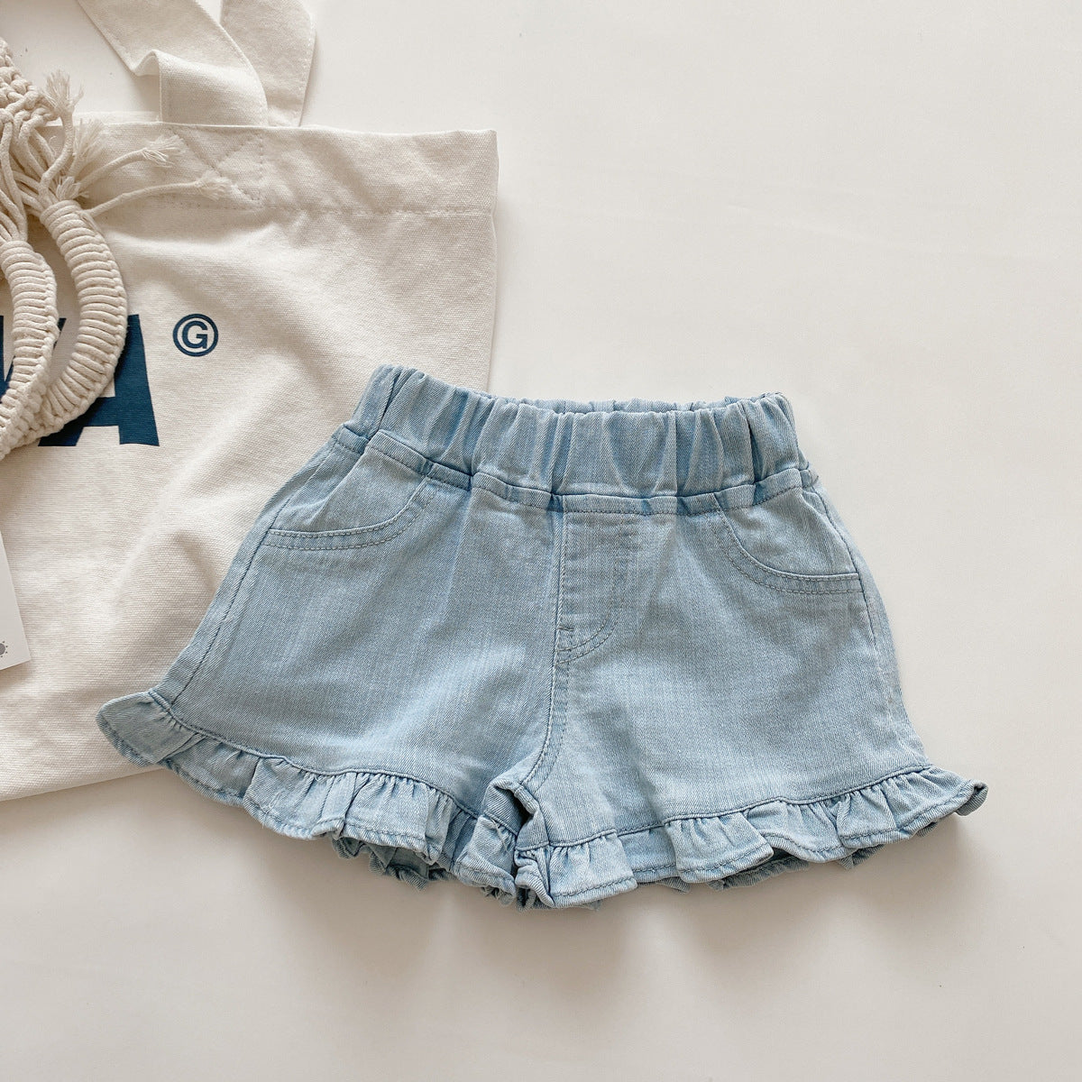 Fashion Personality Girls' Denim Shorts