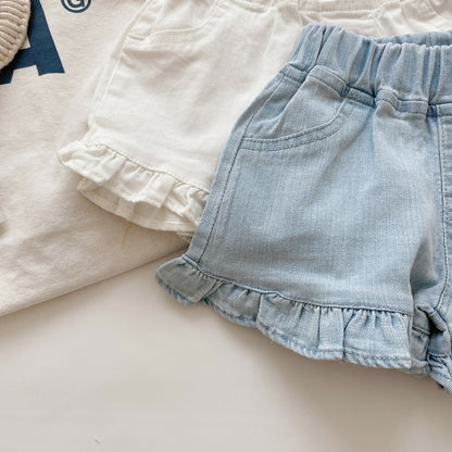 Fashion Personality Girls' Denim Shorts