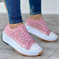 Cute Throwback Canvas Women Sneakers