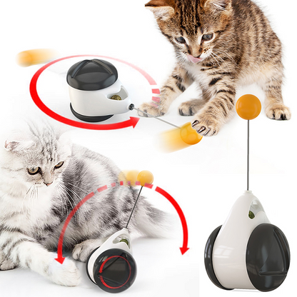 Tumbler Balanced Wheel Swinging Ball Cat Toy